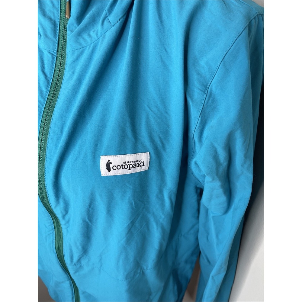 Mens Cotopaxi Blue‎ Viento Travel Jack Zip-up Hoodie Medium M - Picture 9 of 11